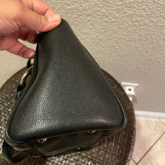 Authentic MCM Handbag with silver hardware studs - Picture 10 of 11